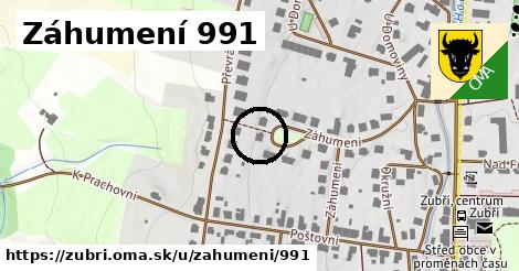 Záhumení 991, Zubří