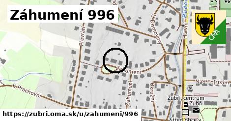 Záhumení 996, Zubří