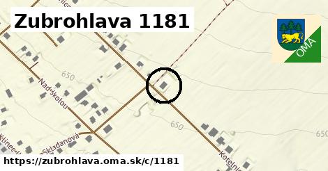 Zubrohlava <span class="supisne">1181</span>