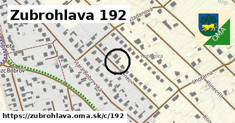 Zubrohlava <span class="supisne">192</span>