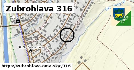 Zubrohlava <span class="supisne">316</span>