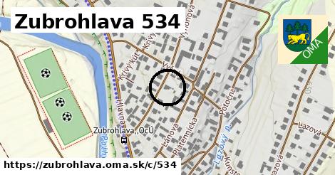 Zubrohlava <span class="supisne">534</span>