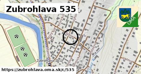 Zubrohlava <span class="supisne">535</span>