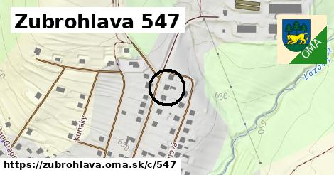 Zubrohlava <span class="supisne">547</span>