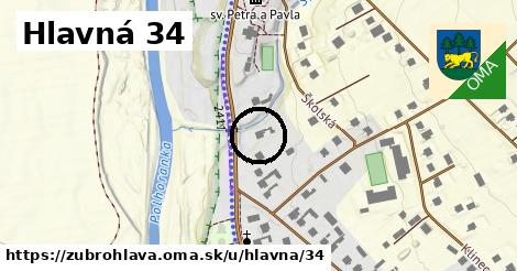 Hlavná 34, Zubrohlava