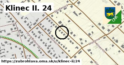 Klinec II. 24, Zubrohlava