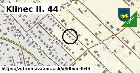 Klinec II. 44, Zubrohlava
