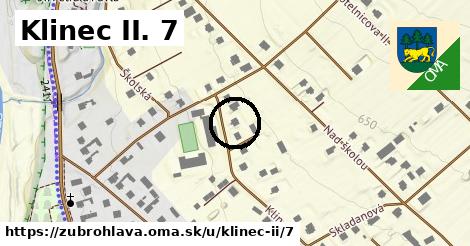 Klinec II. 7, Zubrohlava