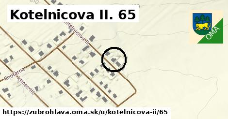 Kotelnicova II. 65, Zubrohlava