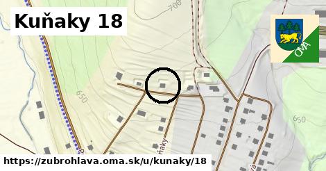 Kuňaky 18, Zubrohlava