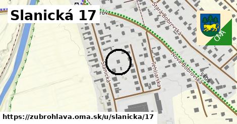 Slanická 17, Zubrohlava