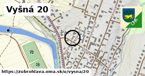 Vyšná 20, Zubrohlava