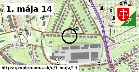 1. mája 14, Zvolen