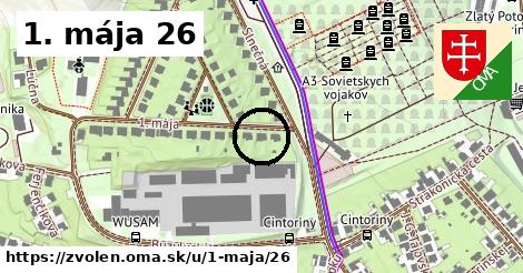 1. mája 26, Zvolen