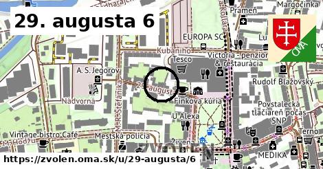 29. augusta 6, Zvolen