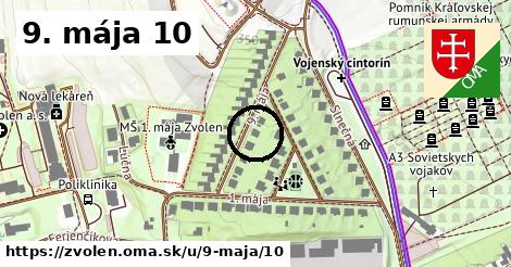 9. mája 10, Zvolen