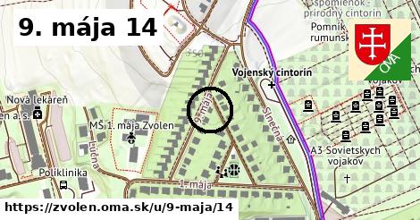 9. mája 14, Zvolen