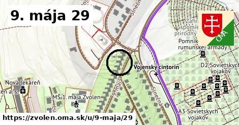 9. mája 29, Zvolen