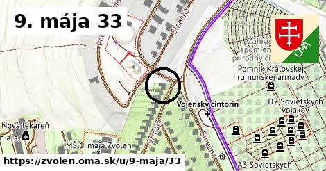 9. mája 33, Zvolen