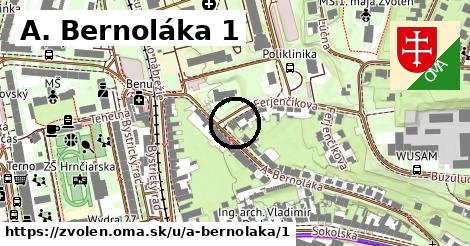 A. Bernoláka 1, Zvolen