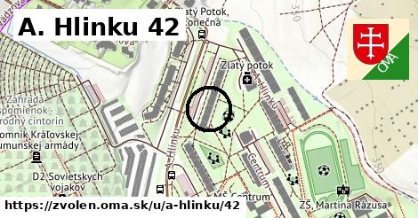 A. Hlinku 42, Zvolen