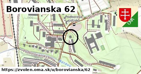 Borovianska 62, Zvolen