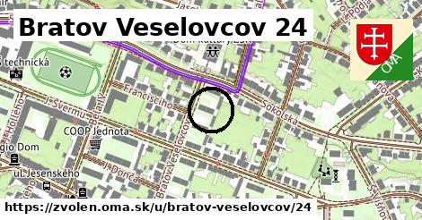 Bratov Veselovcov 24, Zvolen