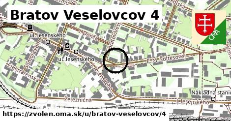 Bratov Veselovcov 4, Zvolen