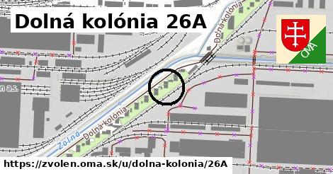 Dolná kolónia 26A, Zvolen