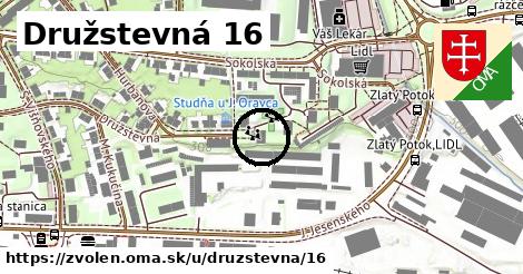 Družstevná 16, Zvolen