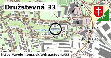 Družstevná 33, Zvolen