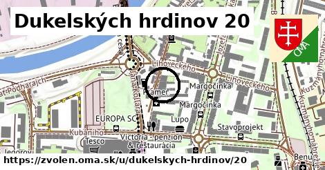 Dukelských hrdinov 20, Zvolen