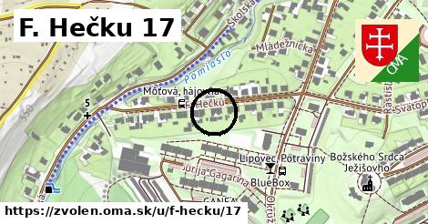 F. Hečku 17, Zvolen