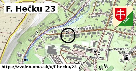 F. Hečku 23, Zvolen