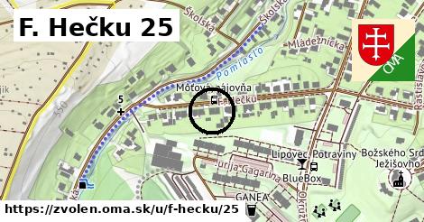 F. Hečku 25, Zvolen