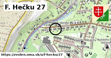 F. Hečku 27, Zvolen