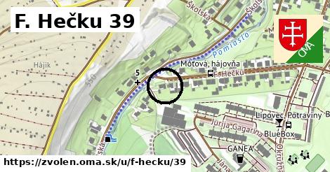 F. Hečku 39, Zvolen