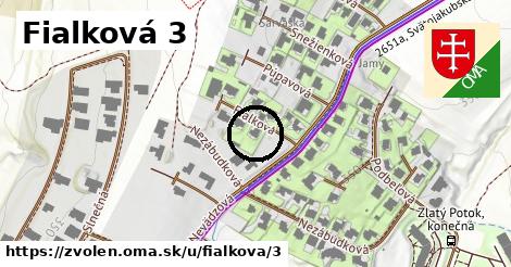 Fialková 3, Zvolen