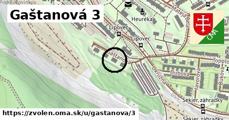 Gaštanová 3, Zvolen