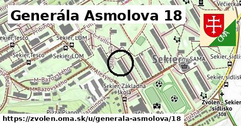 Generála Asmolova 18, Zvolen