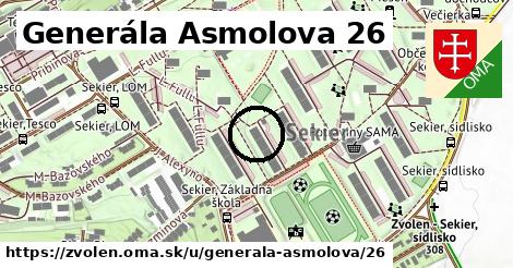 Generála Asmolova 26, Zvolen