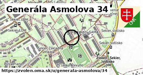 Generála Asmolova 34, Zvolen