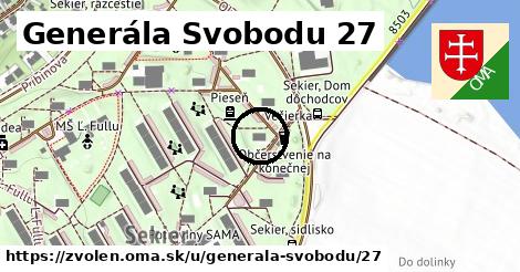 Generála Svobodu 27, Zvolen