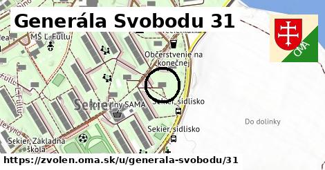 Generála Svobodu 31, Zvolen