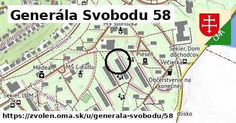 Generála Svobodu 58, Zvolen