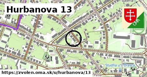 Hurbanova 13, Zvolen