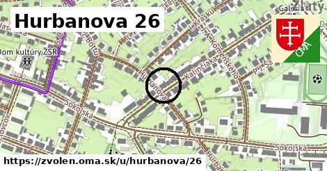 Hurbanova 26, Zvolen