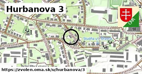 Hurbanova 3, Zvolen