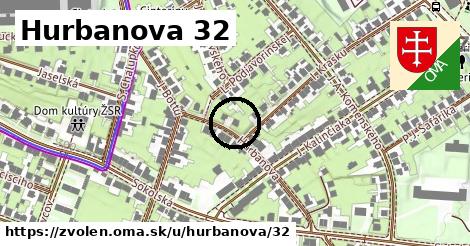 Hurbanova 32, Zvolen