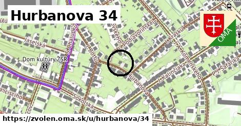 Hurbanova 34, Zvolen